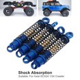 thumbnail image 3 of Juego de Amortiguadores RC de 4 Piezas Amortiguadores RC Amortiguador Roscado de Aluminio de 43 Mm para Orugas Axial SCX24 1:24 ANGGREK  Otros, 3 of 8