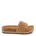 thumbnail image 5 of Patrizia Women's SWIRLA Multicolor Beaded One-Band Slide Cork Wedge Sandals, 5 of 8