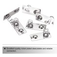 thumbnail image 3 of Unique Bargains 20 Pcs Battery Metal Spring Contact Plate 18mm x 8mm Positive Negative Bipolar Conversion Nickeling Plate, 3 of 6