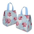 thumbnail image 2 of Pioneer Flower Floral Print Pattern Insulated Lunch Bag for Women & Adults,Large Portable Soft Cooler Lunch Bag,Thermal Food Storage Tote with Pearl Cotton,8.66L,8.75x5.75x9.5 Inch, 2 of 6