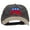 Black Khaki, variant on Republican Elephant USA Embroidered Two Tone Cap - Black Khaki OSFM