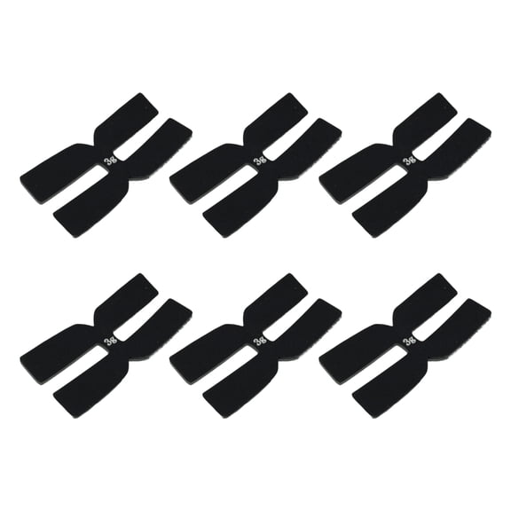 SDFGTstore 6Pcs 3g Tennis Racket Weights Racket Weighted Pad Weight Pad Silicone Weight Racket Weighted Tennis Racket Weight Plate