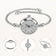 thumbnail image 2 of Relojes de pulsera de lujo para mujer, de cuarzo, para negocios y negocios (blanco), 2 of 6