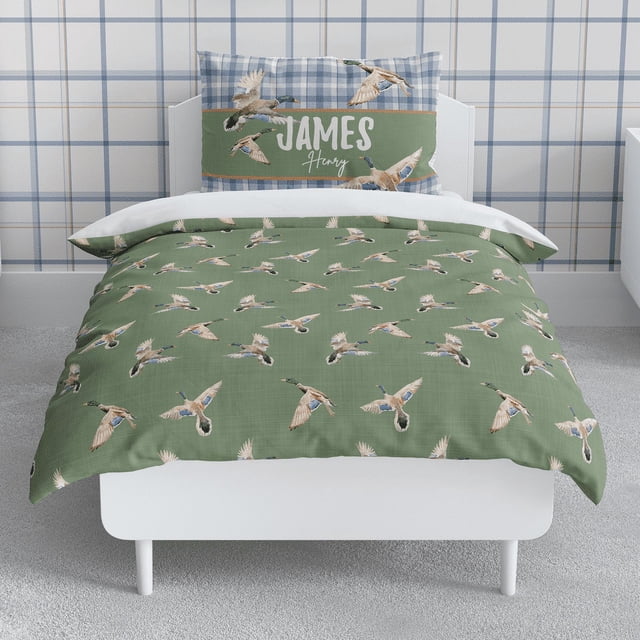Juego de cama para niños Caza de patos (edredón o funda nórdica)