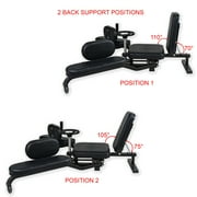 Valor Fitness Leg Stretcher Machine Adjustable Leg Split Flexibility Trainer Equipment - 180 Degrees - Max Weight 300 lbs