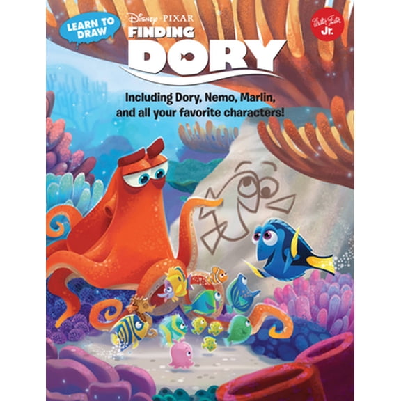 Pre-Owned Learn to Draw Disney Pixar's Finding Dory: Including Dory, Nemo, Marlin, and All Your Favorite Characters! (Paperback) 1633220737 9781633220737