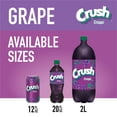 thumbnail image 3 of Crush Caffeine Free Grape Soda Pop, 20 fl oz, Bottle, 3 of 10