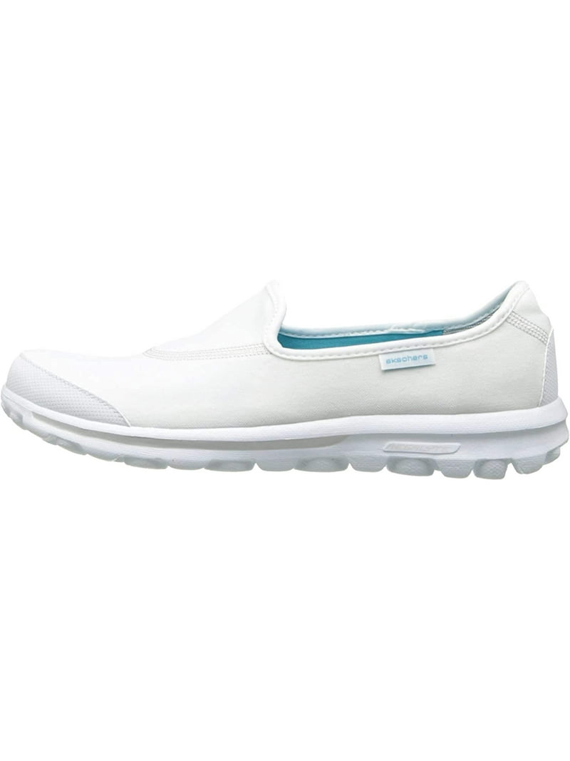Skechers Women's Go Walk Walking Shoes, White, m US - Walmart.com