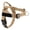 brown, variant on No Pull Dog Harness, Adjustable Reflective Escape Proof Dog Harness, Quick Fit Dog Vest Harness for Small Medium Large Dogs(Xs)