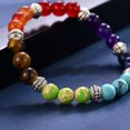 thumbnail image 6 of RSAMD 7 Chakra Lava Rock Bead Bracelet Volcanic Stone Essential Oil Diffuser Bangle-10#, 6 of 6
