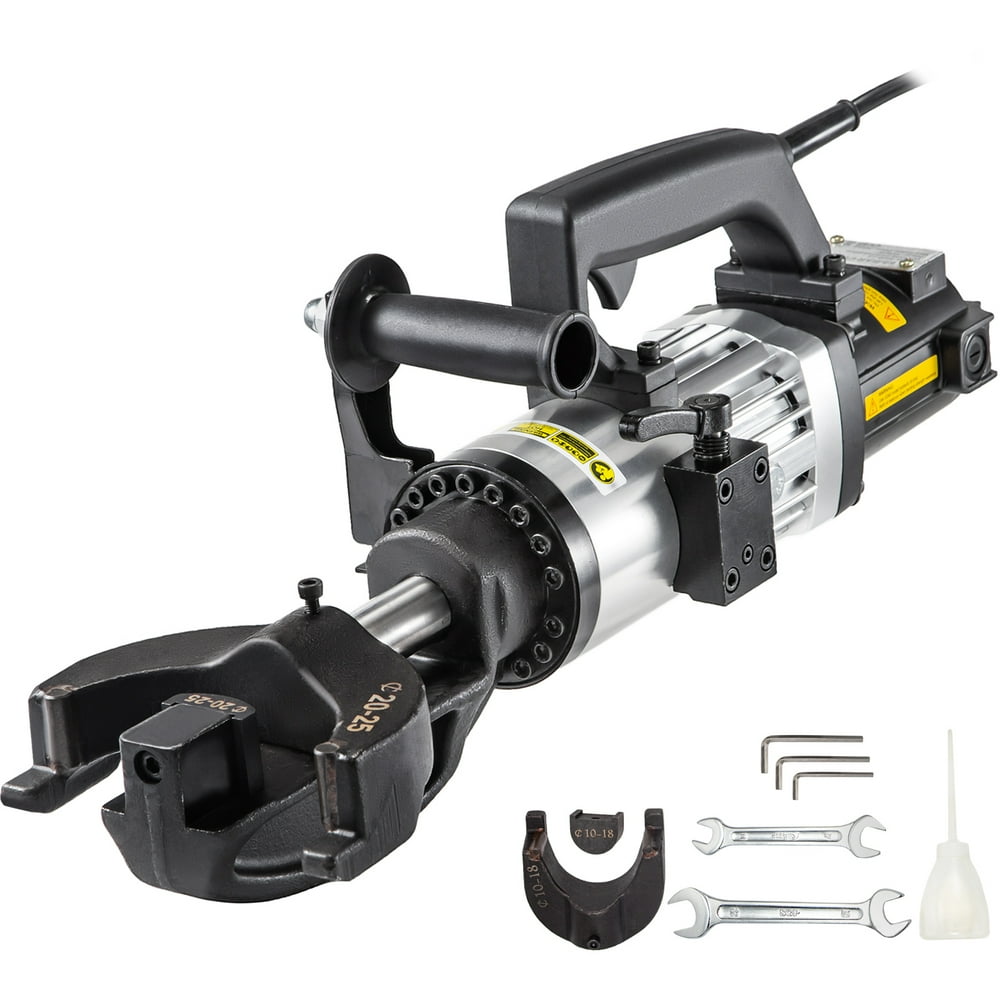 VEVOR 1.5KW Electric Rebar Bender, 1''(25mm) Hydraulic Electric Hand