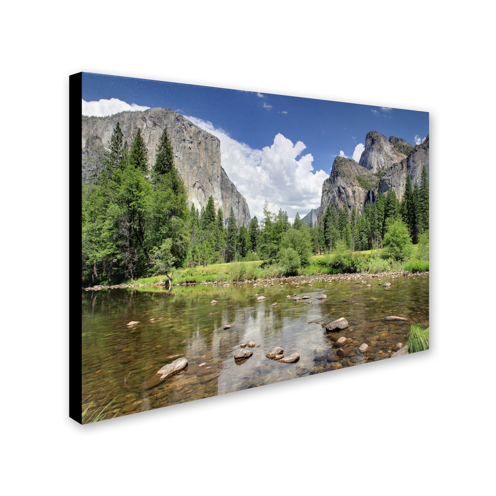 Trademark Fine Art "Yosemite" Canvas Art by Pierre Leclerc