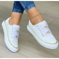 thumbnail image 2 of Chain Flats Shoes Thick Bottom Loafers For Walking Sports Shoes For Women, 2 of 2