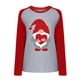thumbnail image 3 of Día de San Valentín moda mujer Casual manga larga impreso señoras sudaderas Tops Fridja hkj211, 3 of 6