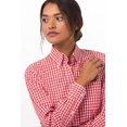 thumbnail image 4 of Chef Works Women's Gingham Dress Shirt, 4 of 4