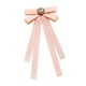 thumbnail image 5 of Pajarita para mujer, lazo decorativo, alfiler para cuello, broche para corbata, preatado Rosa naranja, 5 of 9