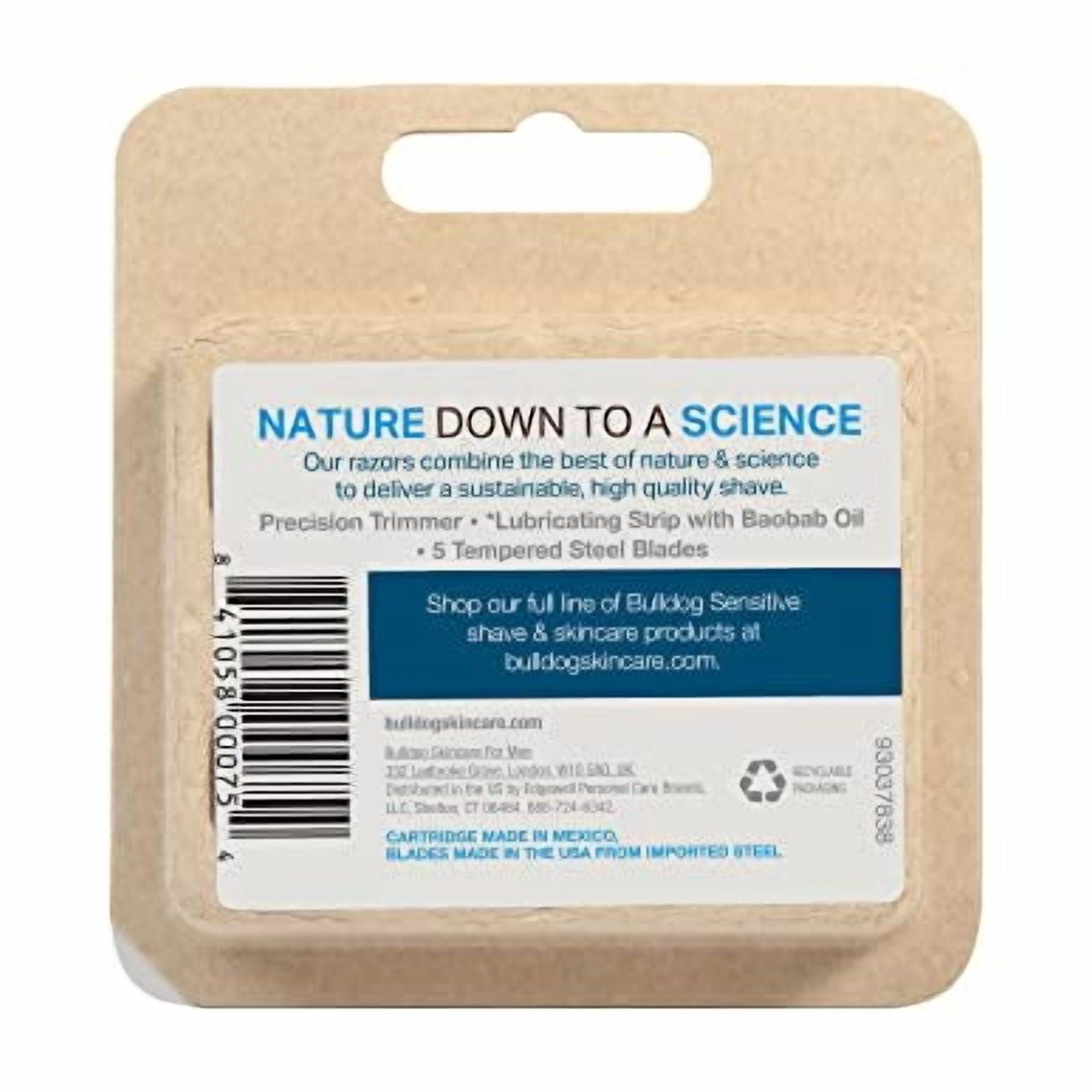 Bull Dog Skin Care Sensitive Skin Razor Blades Refills, 1 Ea, 2 Pack