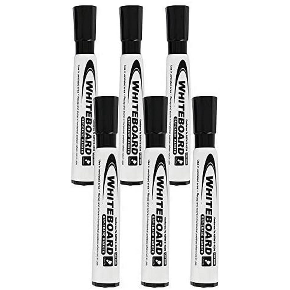 Emraw Super Great Dry Erase Markers Whiteboard Black Color Fine Point