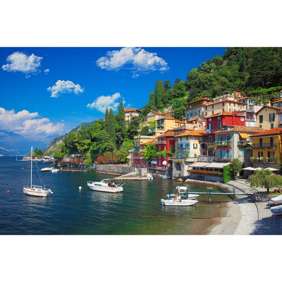 Rompecabezas LAVIEVERT 1000 piezas Lake Como 75x50 cm