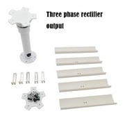 Vertical Five-blade Wind Generator Model Three-phase Permanent Magnet Brushless Generator Low-speed Windmill Portable Outdoor ,Easy to Use