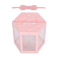 thumbnail image 3 of Hex Fish Tank, Lightweight and Portable Small Fish Tank Withstand 100 Kg Desktop Fish Tank Transparent Design Clearly See Fish for Office Landscaping Decorations, 3 of 7