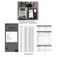 thumbnail image 3 of Revolution Frequency Meter, Non Contact and Contact Type Chart Data Export Digital Tachometer Multiple Units  for Automobile, 3 of 7