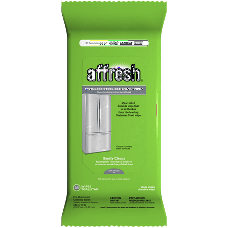 affresh Stainless Steel Wipes 28ct