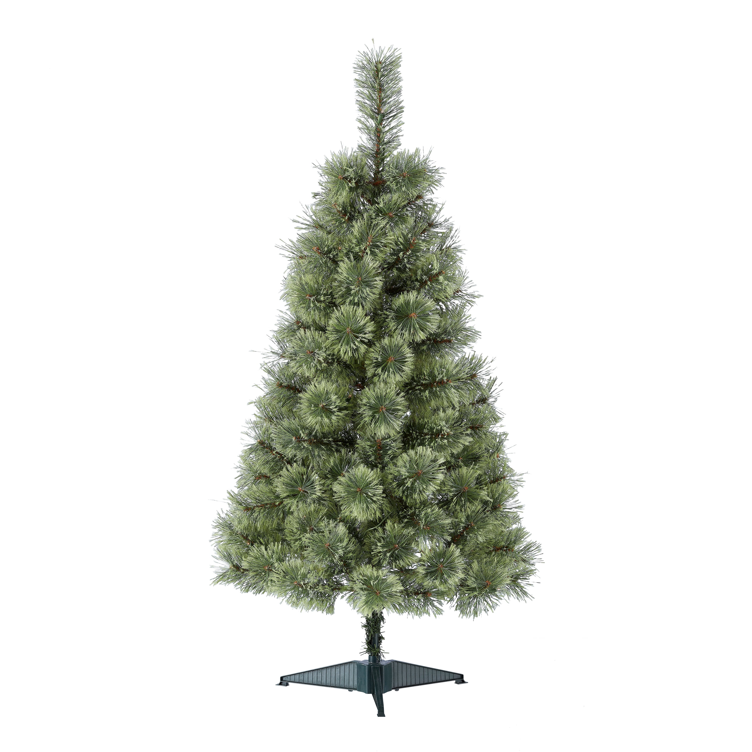 Holiday Time Prelit Conical Christmas Tree 4 Ft Green Walmart Com Walmart Com