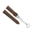 thumbnail image 2 of 21MM LEATHER BAND STRAP FOR IWC PILOT PORTUGUESE LE PETIT 377714 CLASP BROWN WS, 2 of 2