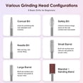 thumbnail image 4 of GOOHOCHY Taladro de uñas recargable COSLUS, lima de uñas eléctrica inalámbrica, máquina pulidora de uñas portátil para manicura de uñas de gel y acrílicas., 4 of 4