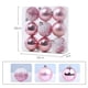 thumbnail image 2 of 27 PCS Adornos de Bolas de Navidad Decoraciones de árboles de Navidad Bolas Colgantes 2.36 Pulgadas, Rosa, 2 of 5