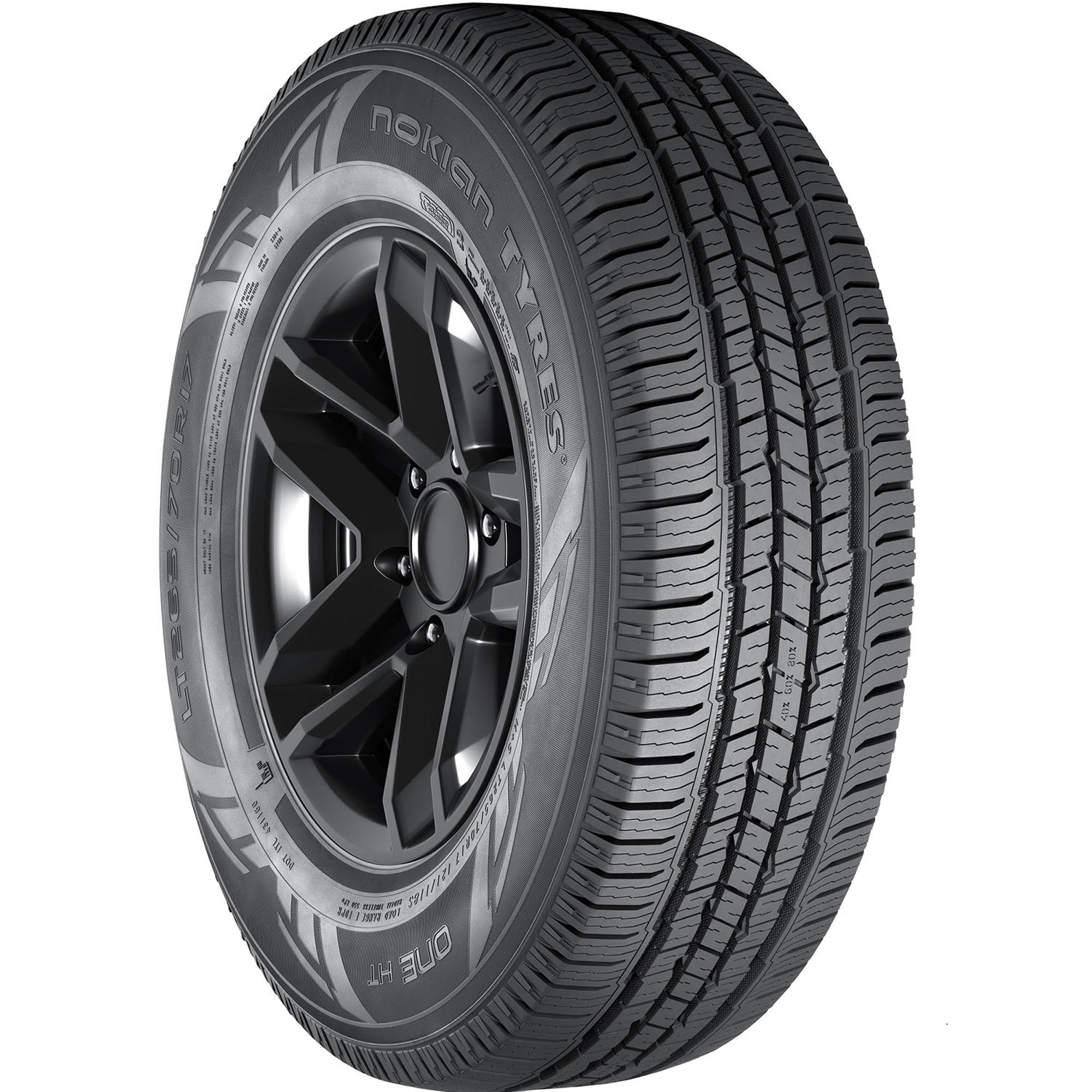 Nokian One H/T LT265/75R16 123/120S Light Truck Tire Fits: 1996-99 Chevrolet Tahoe Base, 2000-02 Dodge Ram 2500 Base