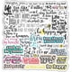 thumbnail image 1 of 50 PCS Inspirational Quotes Stickers,Waterproof Laser Stickers, Car Stickers 50 pcs, Laptop Stickers,Motorcycle Bicycle Luggage Decal Graffiti Patches, 1 of 4