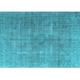 thumbnail image 1 of Ahgly Company Indoor Rectangle Persian Light Blue Traditional Area Rugs, 2' x 4', 1 of 4