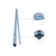 thumbnail image 2 of Corbata de lunares para hombres INSPIRE CHIC del Día del Padre, juego de clip de corbata, gemelos y pañuelo de bolsillo en azul cielo y naranja para negocios y bodas, 2 of 6