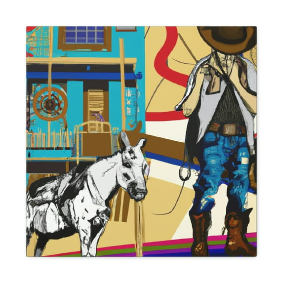Barnyard Celestial Vision - Canvas