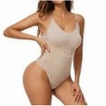 thumbnail image 2 of Wancir Women's Shapewear Bodysuit Tummy Control Body Shaper Waist Trainer Seamless Full Body Suits Butt Lifting, 2 of 5