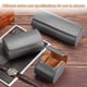 thumbnail image 4 of Estuche de Viaje para Reloj Uxcell para Hombres, Estuche de Reloj de Cuero, Caja de Almacenamiento de Reloj Portátil para Navidad, Cumpleaños y Aniversario, 2 Slots (Gris), 4 of 7