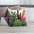 thumbnail image 6 of Cute Cactus Pillow Covers,Cute Cactus Throw Pillow Covers 20"×20" ,Living Room Sofa Couch Pillow Covers,Decorative Pillow Covers, 6 of 7