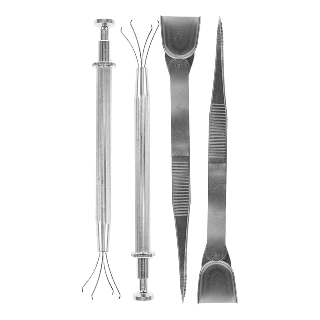 HEALEEP 1 Ensemble d'Outils de Décoration de Gâteaux Professionnels Pinces pour Artisanat Acier Inoxydable Rentrée Scolaire