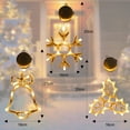thumbnail image 2 of Christmas Decorations 3 Pack Christmas Window Lights with Suction Cups, Battery Operated Christmas Lights, 2 of 5
