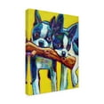 thumbnail image 2 of Robert Phelps Art 'Boston Terrier Puppies' Canvas Art, 2 of 3