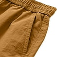 thumbnail image 5 of IYTR Men's Summer Dstring Shorts Quick Dry Lightweight Gym Sports Beach Shorts with Pockets Khaki XL, 5 of 5