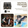 WAXIAYU Miniature Pirate Chest Treasure Box Vintage Jewelry Organizer