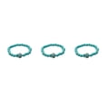 thumbnail image 2 of Guardurnaity de tortuga Cuentas de oración de piedra natural ajustable Accesorio de moda Piedras preciosas y cristales Pulseras de amistad Turquesa Type1 NO1 Guardurnaity CBP321969, 2 of 6
