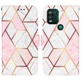 thumbnail image 2 of Allytech Wallet Case for Motorola Moto G Stylus 5G 6.8-Inch 2021 Released - Marble Series Flip Folio Kickstand Cards Slots Bumper TPU Back Cover Shockproof Drop Protective Wallet Case for Girls Women, 2 of 5