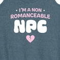 thumbnail image 3 of Instant Message - Non Romanceable NPC - Women's Racerback Tank Top, 3 of 6