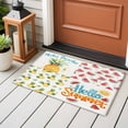 thumbnail image 5 of Summer Fruit Area&nbsp;Rug 2x3ft Pineapple Watermelon Non-Slip&nbsp;Washable Square&nbsp;Rugs Soft Felt Indoor Floor Mat for Bedroom Kitchen Living Room Bathroom, 5 of 9