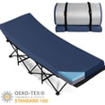 thumbnail image 7 of Memory Foam Camping Mattress Pad 3 Inch Thick Waterproof Roll  Sleeping Pad for Tent Travel, 7 of 7