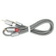 thumbnail image 1 of Adaptador de audio Cable auxiliar Estéreo sin pérdidas Blindado 3,5 mm a 2RCA Cable divisor de audio para computadoras portátiles y de escritorio, 1 of 5